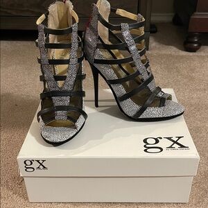 GX by Gwen Stefani Monochrome Strappy Heels